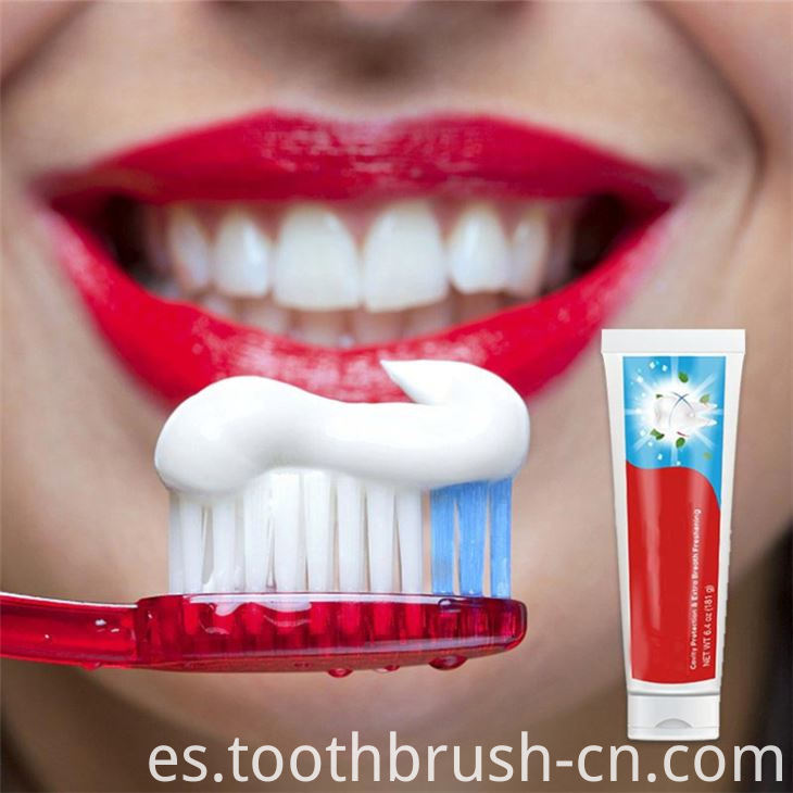 Pasta de dientes blanqueadora con sabor diferente Whitening Toothpaste with Different Flavor